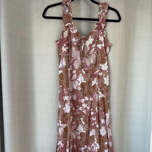 Lightweight Cotton Flouncy Feminine Boho Style Summer Shift